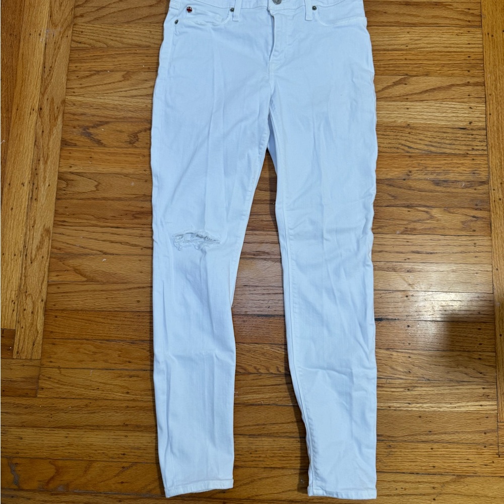 Hudson Jeans Women's Skinny Jeans in White